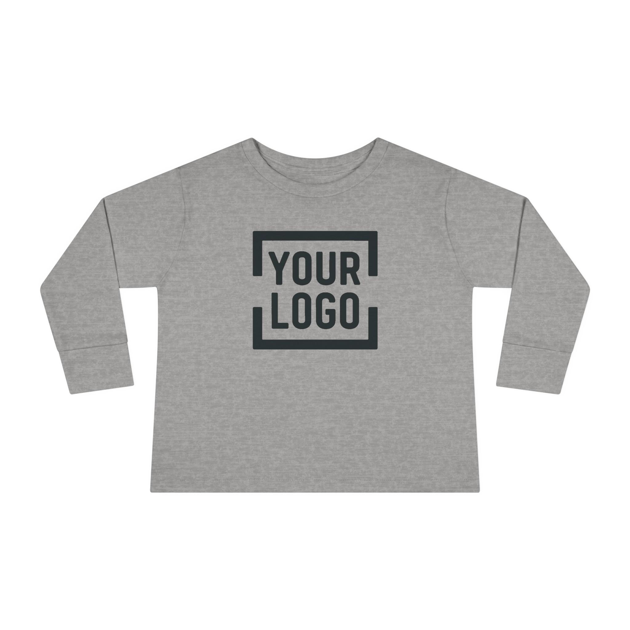 Custom Logo Toddler Long Sleeve Shirt