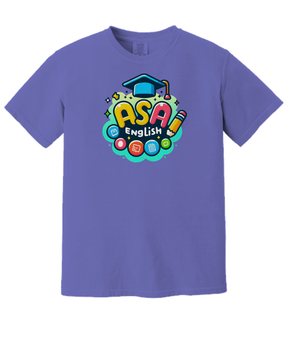 ASA English Fun Logo Short Sleeve T-shirt