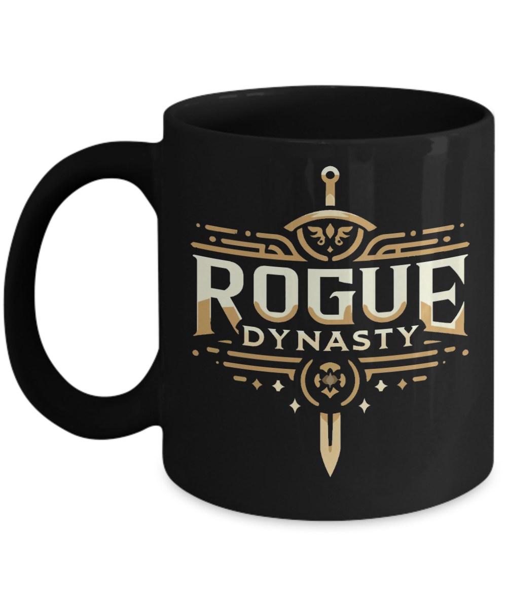 Rogue Dynasty Sword Logo Coffee Mug