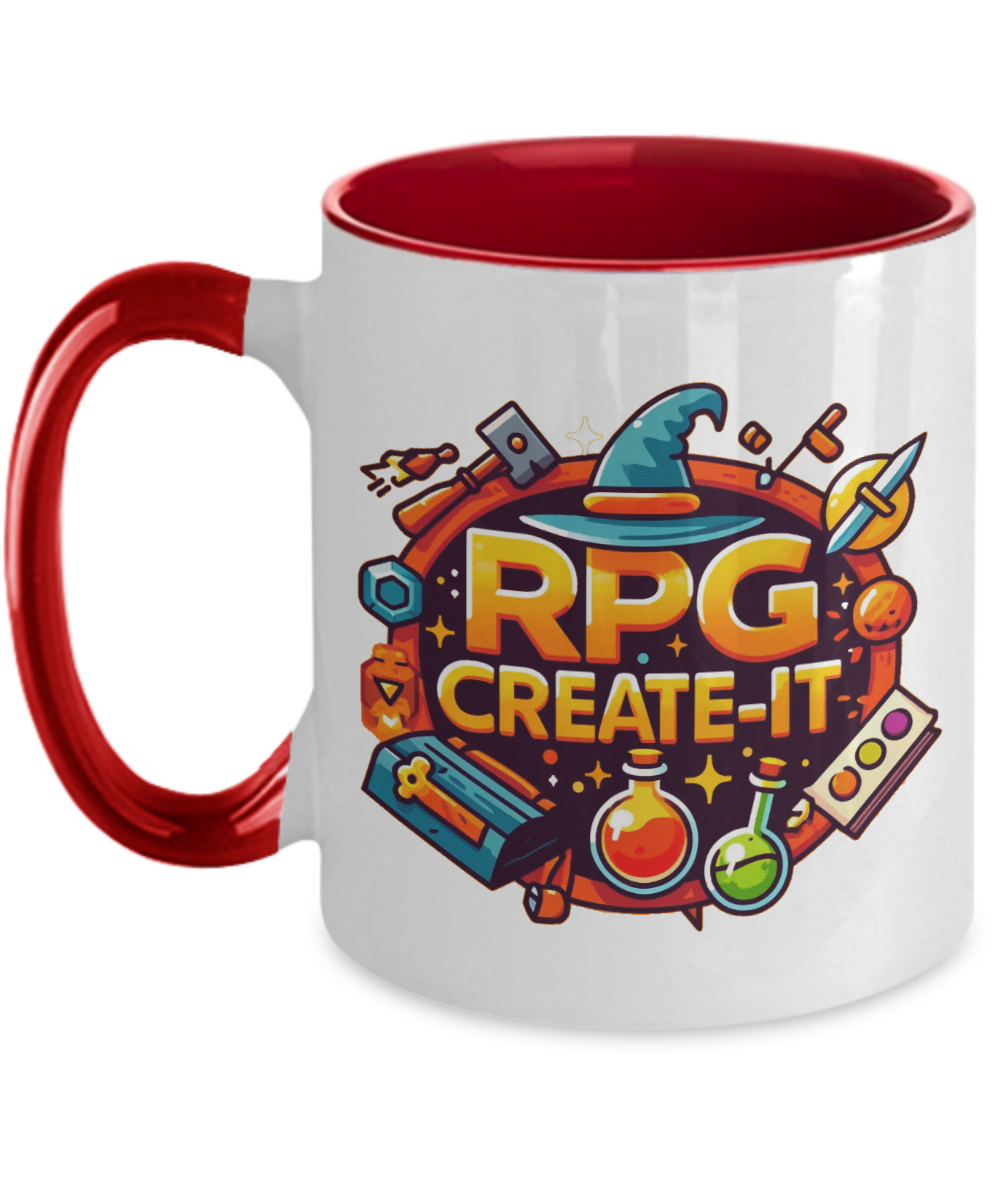 RPG Create-It Orange Logo Coffee Mug